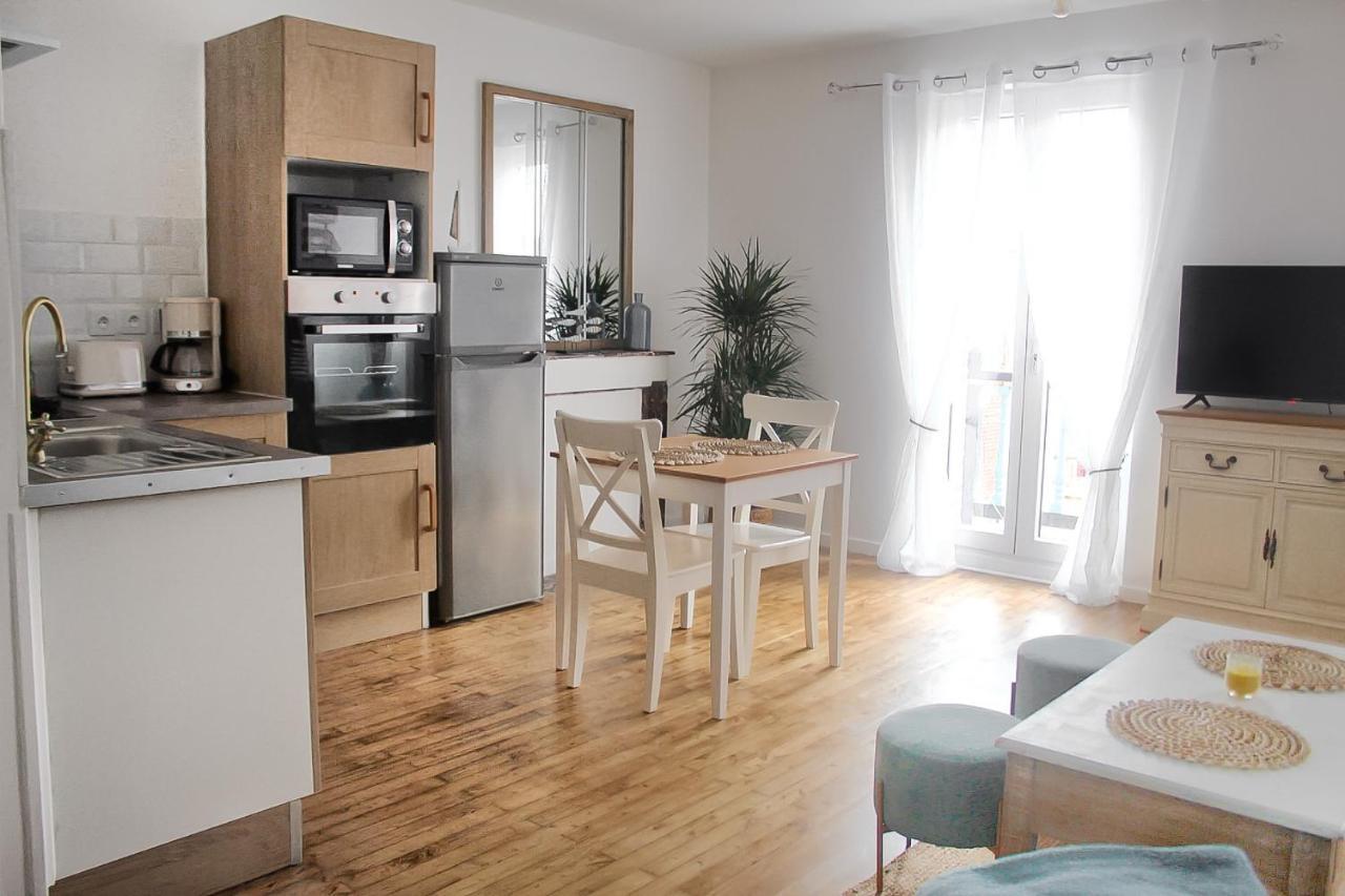 Le 8 ∙ Appartement Cosy Avec Balcon Vue Sur Mer Mers-les-Bains Buitenkant foto